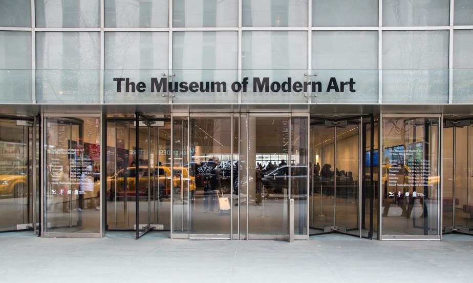 New York MoMA entrance
