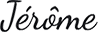 La signature de Jérôme