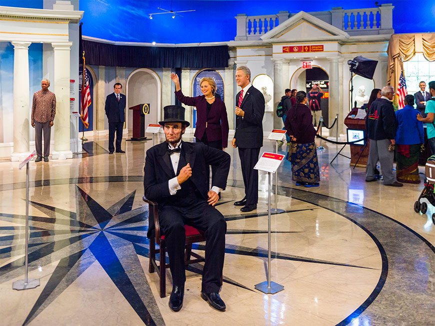 presidents madame tussaut